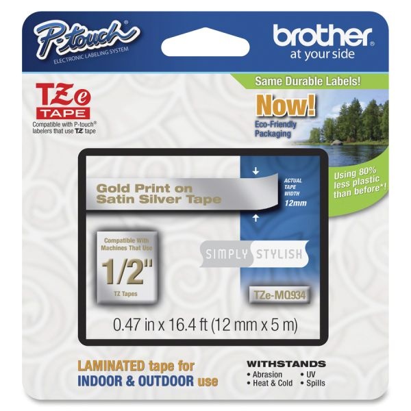Brother P-Touch Tze Laminated Tape