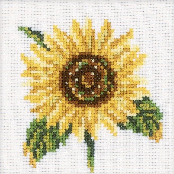 Sunflower Counted Cross Stitch Kit