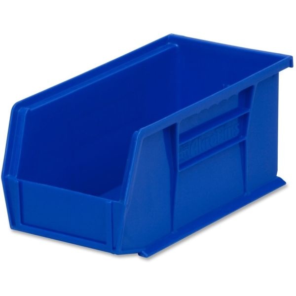 Akro Mils AkroBin Storage Bin Small Size 5 x 5 12 x 10 78 Blue - Office  Depot