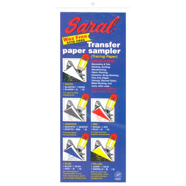 Dritz Saral Transfer Paper 8.5X11 5/Pkg