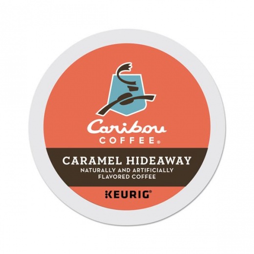 Caribou Coffee Caramel Hideaway K-Cups - Mild Roast, 24/Box