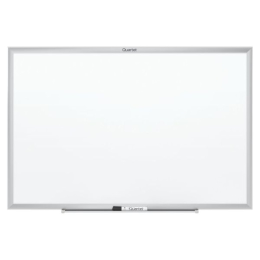 Quartet Classic Magnetic Dry-Erase Whiteboard, 60" x 36", Aluminum Frame with Silver Finish