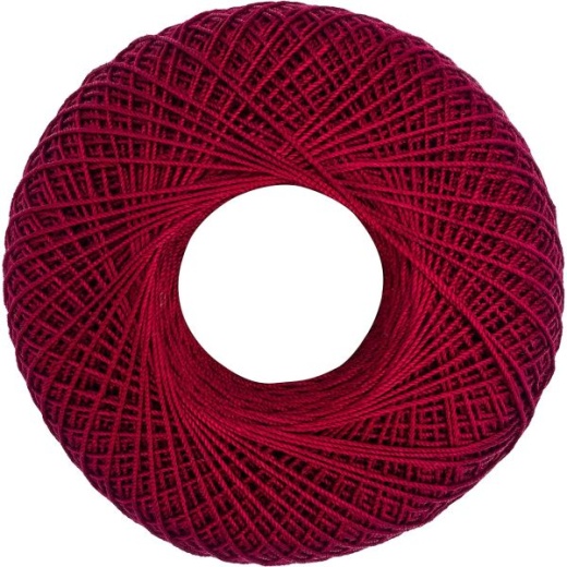 Aunt Lydia's Classic 10 Crochet Thread - Burgundy (492)