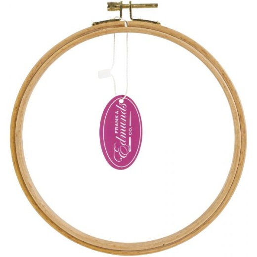 Frank A. Edmunds Beechwood Embroidery Hoop 7"