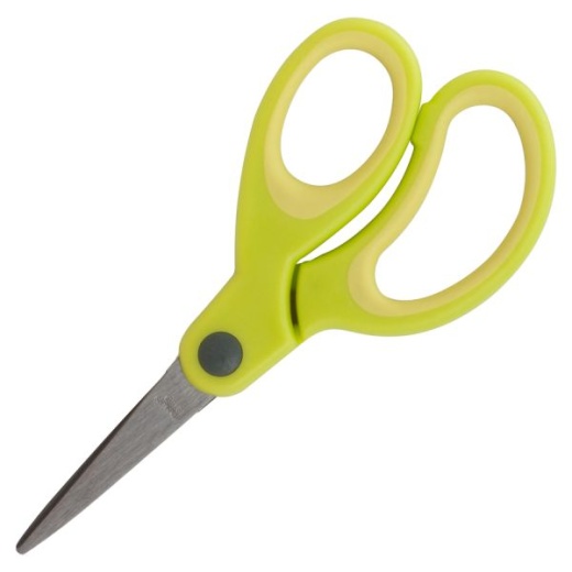 Art & Scissor Caddy with 24 Blunt Tip Kids Scissors