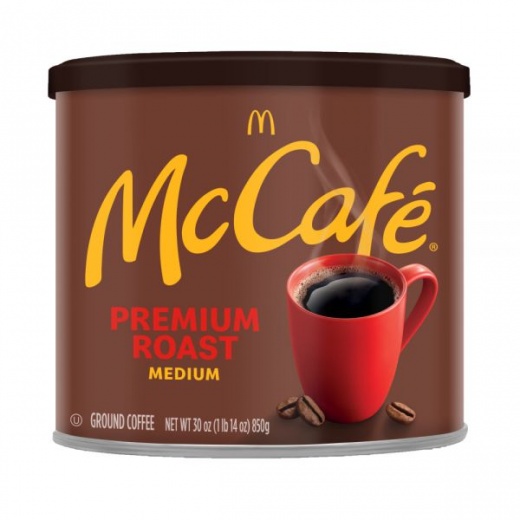 McCafe Ground Coffee Premium Roast Arabica 1.87 Lb Per Canister