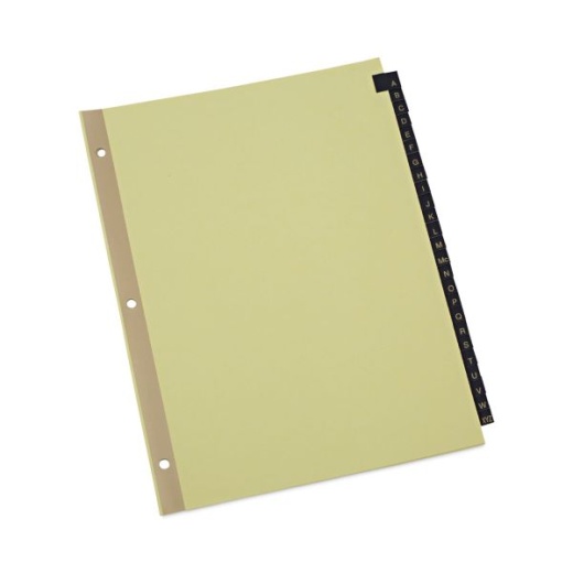 Universal Deluxe Preprinted Simulated Leather Tab Dividers