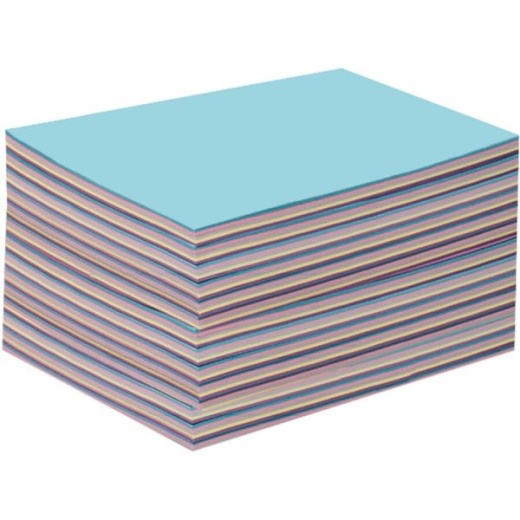 Array Colored Bond Paper, 20lb, 8.5 X 11, Assorted Pastel Colors, 500/Ream