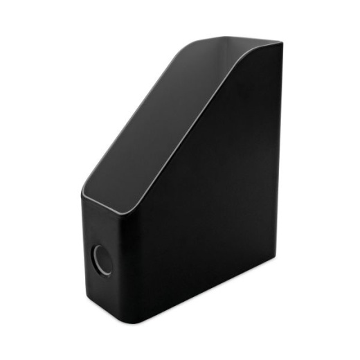 Advantus Fusion Magazine File, 3.5 X 9.5 X 12, Black/Gray