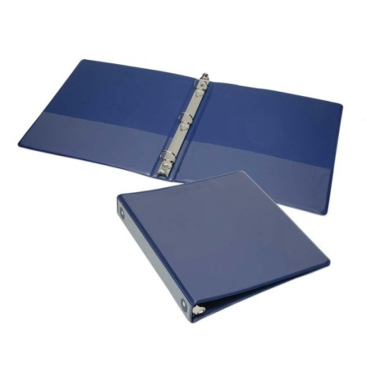 Skilcraft Clear Overlay 3-Ring Binder