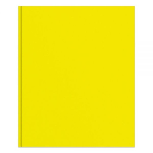 2-Pocket School-Grade Paper Folder With Prongs, Letter Size, Yellow