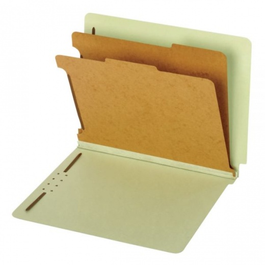 Pendaflex End-Tab Classification Folders, 2 1/2" Expansion, 8 1/2" x 11"