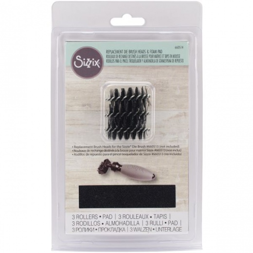 Sizzix Die Brush & Foam Pad Replacement