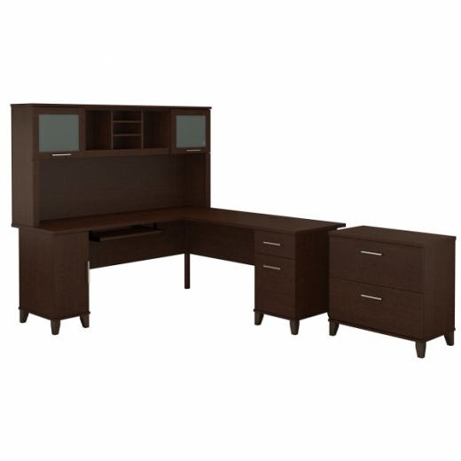 Bush Furniture Somerset Office 72 W Computer Desk With Drawers