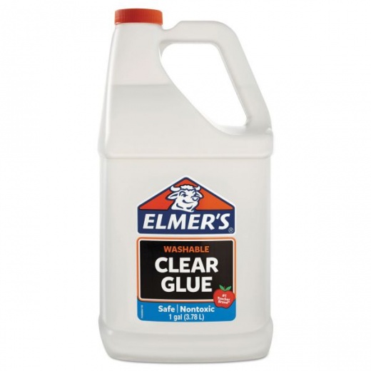 Elmer's Clear Glue, 1 Gal, Dries Clear - The Ultimate Arts and Crafts Supply