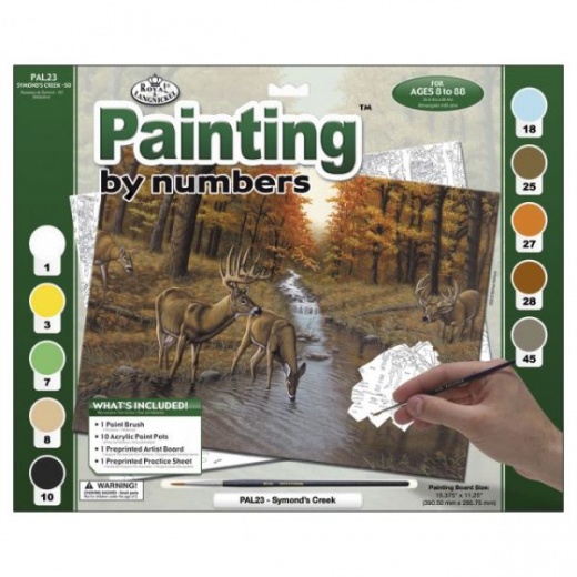 Paint By Number Kit 15.375"x11.25" - Unleash Your Inner Artist