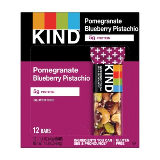 Kind Snack Bars, Pomegranate Blueberry Pistachio - Buy Online Now!