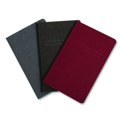 Tru Red Pocket Journal - 1-Subject Narrow Rule - Assorted Cover Colors