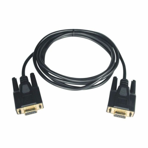 Tripp Lite By Eaton Null Modem Serial Db9 Serial Cable (Db9 F/F), 6 Ft. (1.83 M)
