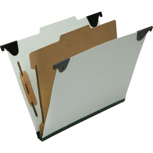 Skilcraft 2/5 Tab Cut Letter Recycled Hanging Folder