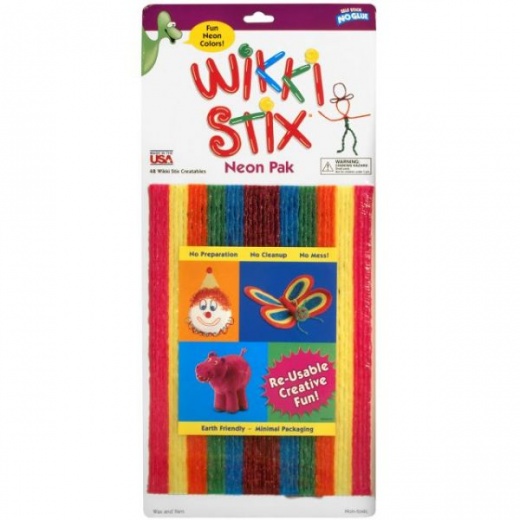 Wikki Stix 8" 48/Pkg - Unleash Your Child's Creativity!