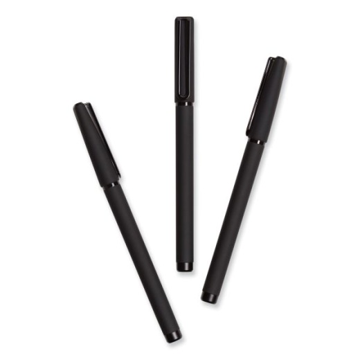 Zebra Fountain Pen, Fine 0.6mm, Black Ink-barrel, Dozen