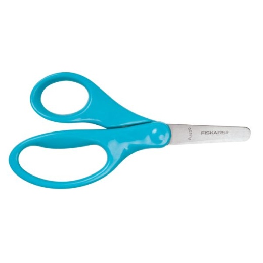 For Kids Scissors, Blunt Tip, 5 Long, 1.75 Cut Length, Randomly Assorted  Straight Handles