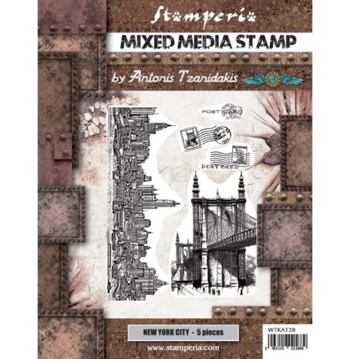Stamperia Cling Stamp 5.90"X7.87" - Unleash Your Creativity