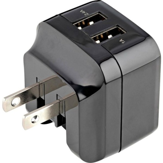 2 Port USB Wall Charger, 17W Wall Charger Hub