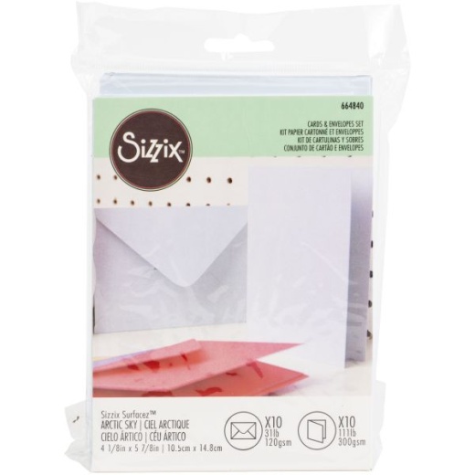 Sizzix Shrink Plastic 8.25X11.75 10/Pkg