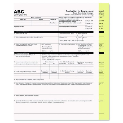 Iconex Digital Carbonless Paper, 2-Part, 8.5 X 11, White/Canary, 1, 250/Carton