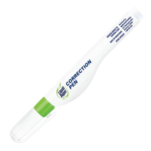 Liquid Paper All-Purpose Correction Pen, 7 Ml