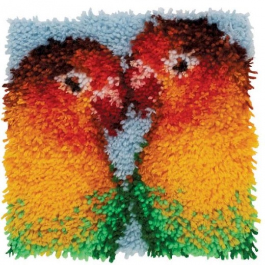 Wonderart Latch Hook Kit 12"X12"