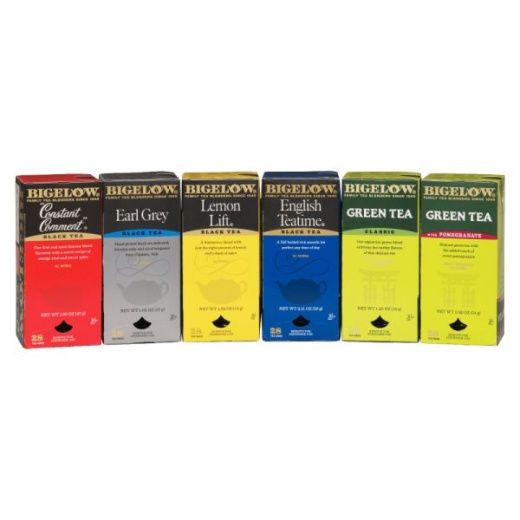 Bigelow Assorted Flavored Teas, Box Of 168