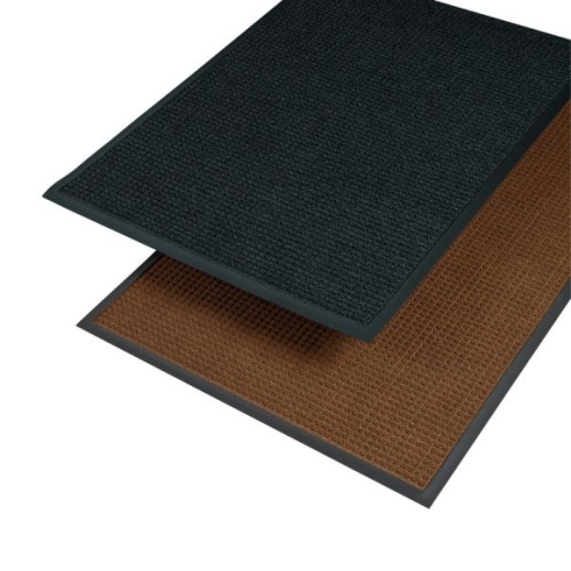 Crown Mats Super-Soaker Wiper Mat - 3/8"H X 45"W X 68"D, Charcoal