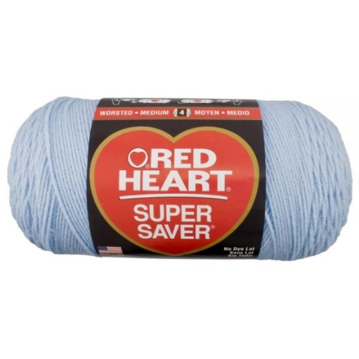 Red Heart Super Saver Jumbo Yarn - Light Blue