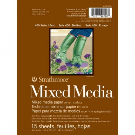 Strathmore Mixed Media Vellum Paper Pad 6x8