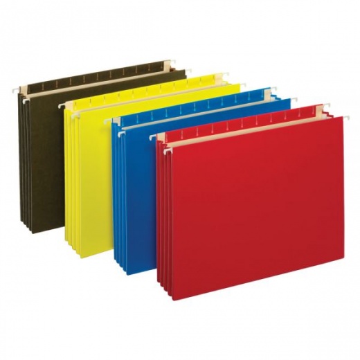 Hanging Pockets with Full-Height Gussets, Letter Size (8-1/2" x 11")