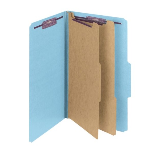 Smead Classification Folders - Top-Tab with Safeshield Coated Fasteners