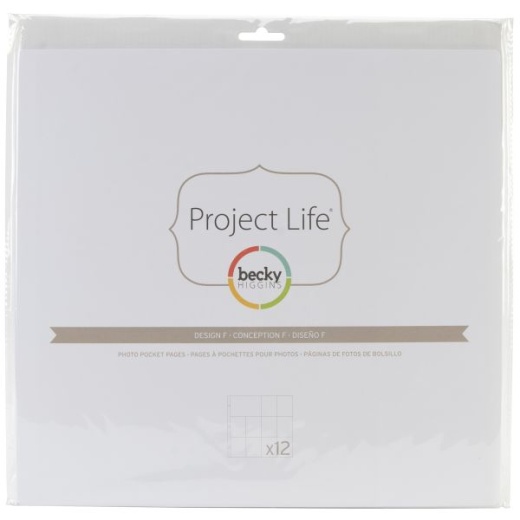 Project Life Photo Pocket Pages 12/Pkg