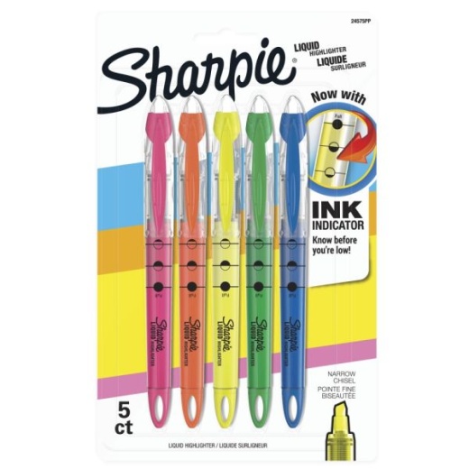 Sharpie Accent Highlighter - Liquid Pen - Micro Marker Point