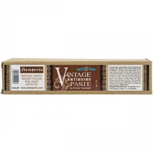 Stamperia Vintage Antiquing Paste Tube 170Ml