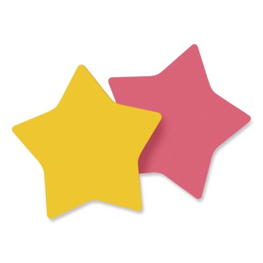 Post-It Notes Die-Cut Star Shaped Notepads
