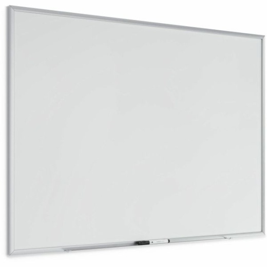 U Brands Magnetic Dry Erase Board, 70 x 47 Inches, PINIT Black Frame