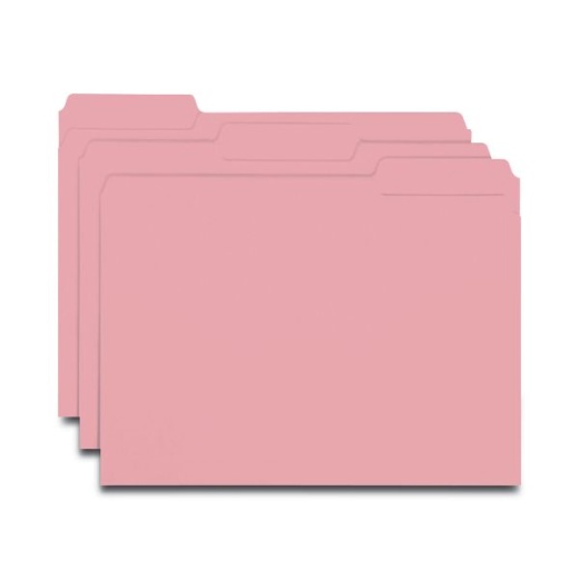 Smead Interior File Folders with 1/3-Cut Tabs
