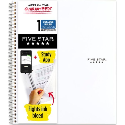 Mead Five Star Wirebound Notebook