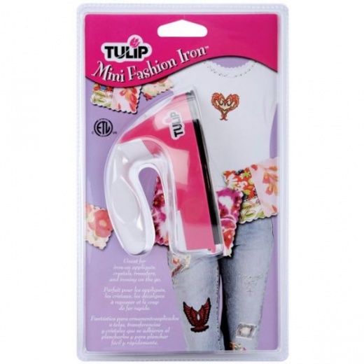 Tulip Mini Fashion Iron - Portable Ironing Solution for Crafting and More