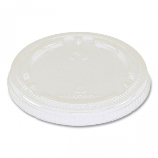 World Centric PLA Clear Cold Cup Lids, Fits 9 oz to 24 oz Cups, Clear, 1,000/Carton