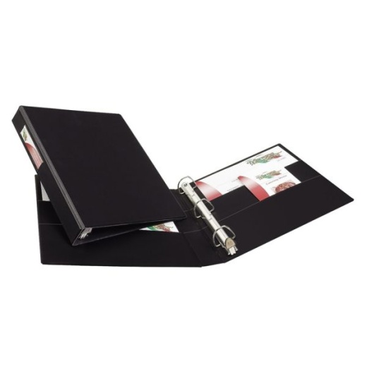 Avery Heavy Duty Binder 1" - One Touch Locking D Rings, Black