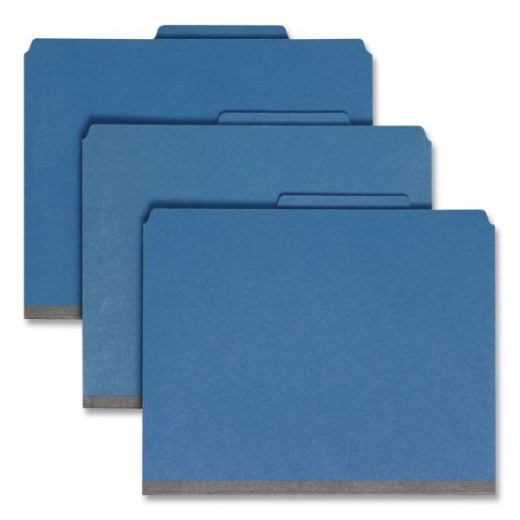 Smead Safeshield 2/5 Tab Cut Letter Yes Classification Folder